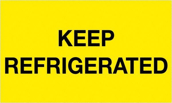 Tape Logic - 5" Long, Fluorescent Yellow Paper Shipping Label - For Multi-Use - Exact Tooling