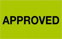 Tape Logic - 2" Long, Fluorescent Green Paper Shipping Label - For Multi-Use - Exact Tooling