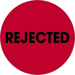 Tape Logic - 2" Long, Fluorescent Red Paper Inventory Labels - For Multi-Use - Exact Tooling