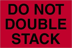 Tape Logic - 3" Long, Fluorescent Red Paper Shipping Label - For Multi-Use - Exact Tooling