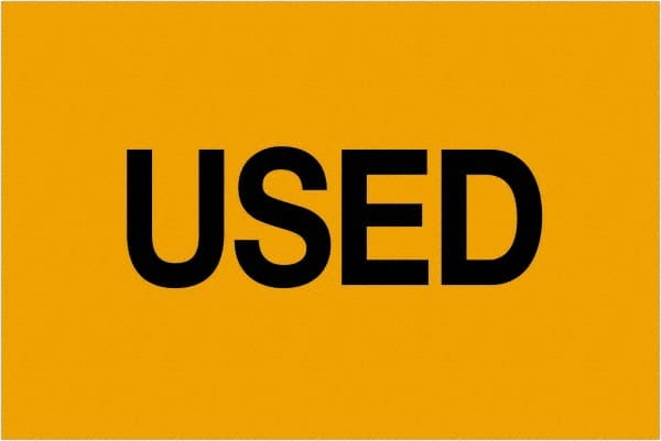 Tape Logic - 3" Long, Fluorescent Orange Paper Inventory Labels - For Multi-Use - Exact Tooling