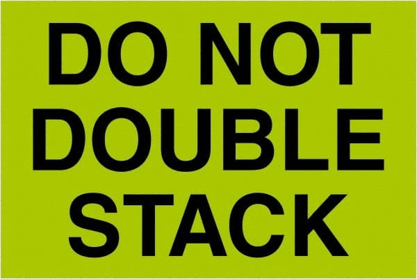 Tape Logic - 3" Long, Fluorescent Green Paper Shipping Label - For Multi-Use - Exact Tooling