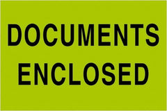 Tape Logic - 3" Long, Fluorescent Green Paper Shipping Label - For Multi-Use - Exact Tooling