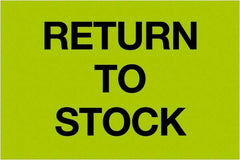 Tape Logic - 3" Long, Fluorescent Green Paper Inventory Labels - For Multi-Use - Exact Tooling