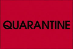 Tape Logic - 3" Long, Fluorescent Red Paper Inventory Labels - For Multi-Use - Exact Tooling