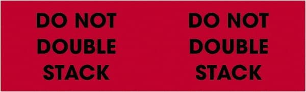 Tape Logic - 10" Long, Fluorescent Red Paper Shipping Label - For Multi-Use - Exact Tooling