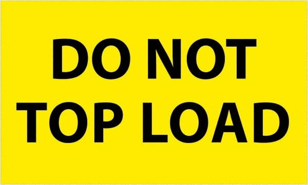 Tape Logic - 5" Long, Fluorescent Yellow Paper Shipping Label - For Multi-Use - Exact Tooling