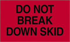 Tape Logic - 5" Long, Fluorescent Red Paper Shipping Label - For Multi-Use - Exact Tooling