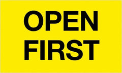 Tape Logic - 5" Long, Fluorescent Yellow Paper Shipping Label - For Multi-Use - Exact Tooling