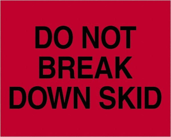 Tape Logic - 10" Long, Fluorescent Red Paper Shipping Label - For Multi-Use - Exact Tooling