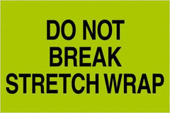 Tape Logic - 3" Long, Fluorescent Green Paper Shipping Label - For Multi-Use - Exact Tooling