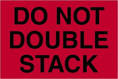 Tape Logic - 6" Long, Fluorescent Red Paper Shipping Label - For Multi-Use - Exact Tooling