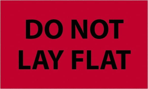 Tape Logic - 5" Long, Fluorescent Red Paper Shipping Label - For Multi-Use - Exact Tooling