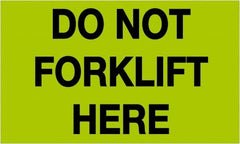 Tape Logic - 5" Long, Fluorescent Green Paper Shipping Label - For Multi-Use - Exact Tooling