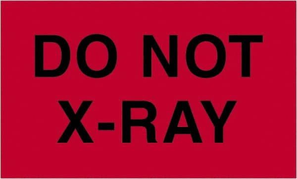 Tape Logic - 5" Long, Fluorescent Red Paper Shipping Label - For Multi-Use - Exact Tooling