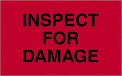 Tape Logic - 2" Long, Fluorescent Red Paper Shipping Label - For Multi-Use - Exact Tooling