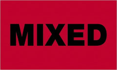 Tape Logic - 5" Long, Fluorescent Red Paper Shipping Label - For Multi-Use - Exact Tooling