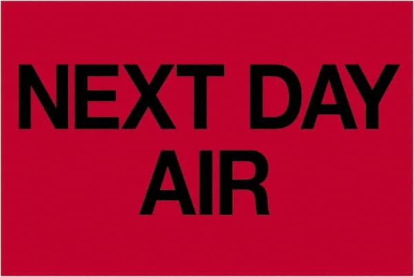 Tape Logic - 3" Long, Fluorescent Red Paper Shipping Label - For Multi-Use - Exact Tooling