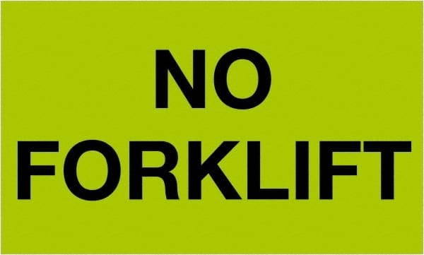 Tape Logic - 5" Long, Fluorescent Green Paper Shipping Label - For Multi-Use - Exact Tooling