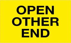 Tape Logic - 5" Long, Fluorescent Yellow Paper Shipping Label - For Multi-Use - Exact Tooling