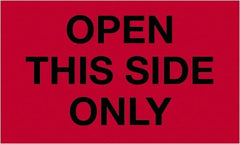 Tape Logic - 5" Long, Fluorescent Red Paper Shipping Label - For Multi-Use - Exact Tooling