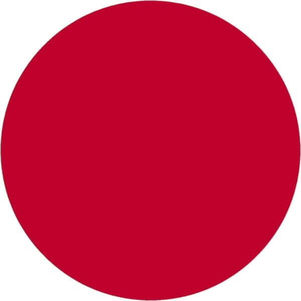 Tape Logic - 1/2" Long, Fluorescent Red Paper Inventory Labels - For Multi-Use - Exact Tooling