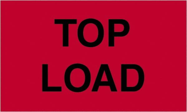 Tape Logic - 5" Long, Fluorescent Red Paper Shipping Label - For Multi-Use - Exact Tooling