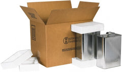 Made in USA - 16-3/8" Long x 11-3/8" Wide x 12-3/10" High Shipper Kit - Each - Exact Tooling