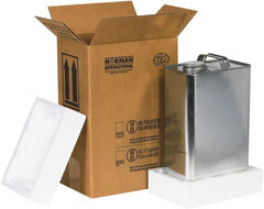 Made in USA - 8-3/16" Long x 5-11/16" Wide x 12-3/8" High Shipper Kit - Each - Exact Tooling