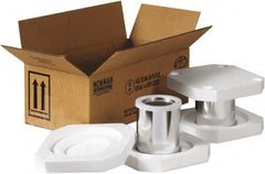 Made in USA - 10-1/4" Long x 5-1/8" Wide x 6-3/16" High Shipper Kit - Each - Exact Tooling