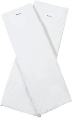 Made in USA - 12" Long x 12" Wide x 12" High x 1" Thick Box Liner - White, Case - Exact Tooling
