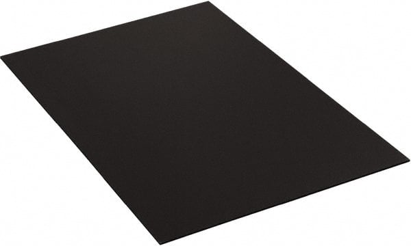 Made in USA - 36" Long x 24" Wide Plastic Sheet - Black - Exact Tooling
