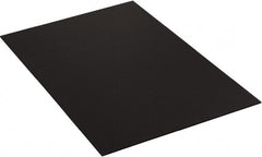 Made in USA - 36" Long x 24" Wide Plastic Sheet - Black - Exact Tooling
