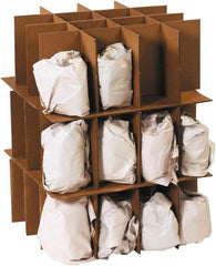 Made in USA - Moving & Box Kits Kit Type: Dish Pack Partition Kit Number of Boxes: 1 - Exact Tooling