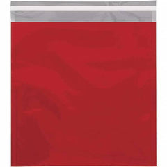 Value Collection - 13" Long x 10-3/4" Wide Peel-Off Self-Seal Metallic Mailer - Red - Exact Tooling