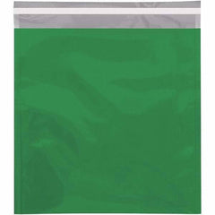 Value Collection - 13" Long x 10-3/4" Wide Peel-Off Self-Seal Metallic Mailer - Green - Exact Tooling