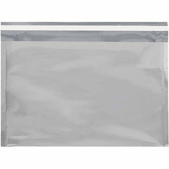 Value Collection - 12-3/4" Long x 9-1/2" Wide Peel-Off Self-Seal Metallic Mailer - Silver - Exact Tooling