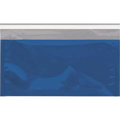 Value Collection - 10-1/4" Long x 6-1/4" Wide Peel-Off Self-Seal Metallic Mailer - Blue - Exact Tooling