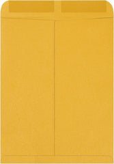 Made in USA - 15-1/2" Long x 12" Wide Gummed Flap Brown Kraft Envelope - Kraft - Exact Tooling