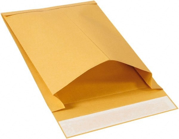 Made in USA - 13" Long x 9-1/2" Wide Peel-Off Self-Seal Natural Kraft Envelope - Kraft - Exact Tooling