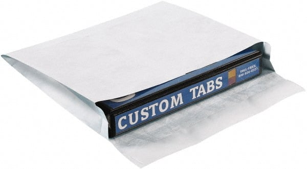 Dupont - 13" Long x 10" Wide Peel-Off Self-Seal Tyvek Expansion Envelope - White - Exact Tooling