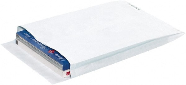 Dupont - 16" Long x 12" Wide Peel-Off Self-Seal Tyvek Expansion Envelope - White - Exact Tooling