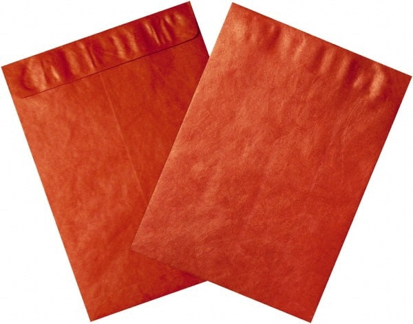 Dupont - 12" Long x 9" Wide Peel-Off Self-Seal Tyvek Flat Catalog Envelopes - Red - Exact Tooling
