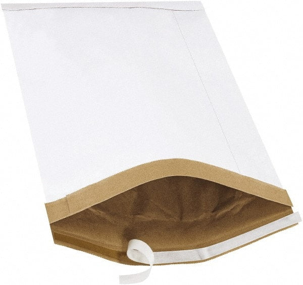 Made in USA - 19" Long x 12-1/2" Wide Peel-Off Self-Seal Padded Mailer - White - Exact Tooling