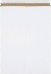 Made in USA - 24" Long x 18" Wide Peel-Off Self-Seal Flat Mailer - White - Exact Tooling