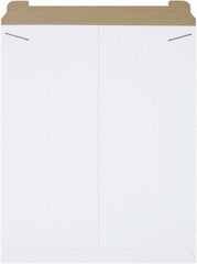 Made in USA - 27" Long x 22" Wide Regular Flat Mailer - White - Exact Tooling