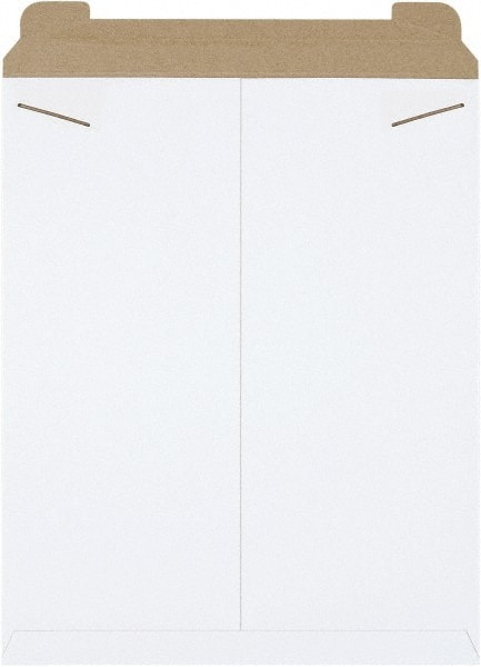 Made in USA - 21" Long x 17" Wide Regular Flat Mailer - White - Exact Tooling