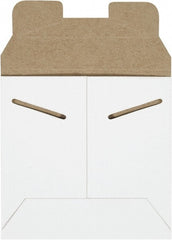 Made in USA - 5-1/8" Long x 5-1/2" Wide Regular Flat Mailer - White - Exact Tooling