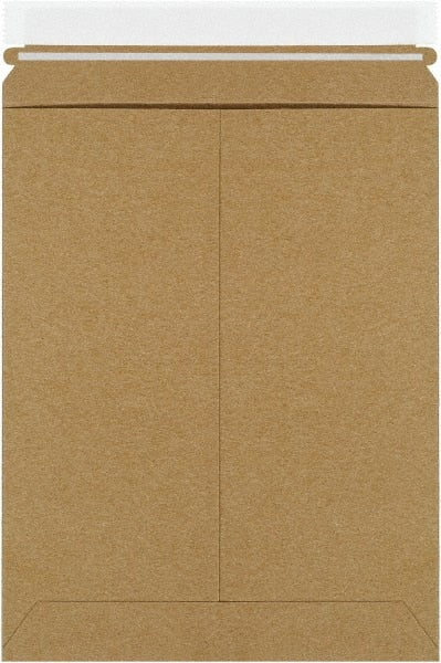 Made in USA - 11-1/2" Long x 9" Wide Peel-Off Self-Seal Flat Mailer - Kraft - Exact Tooling