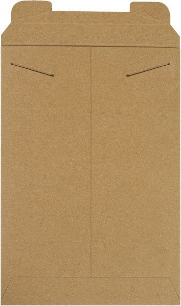 Made in USA - 16" Long x 11" Wide Regular Flat Mailer - Kraft - Exact Tooling